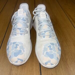 Adidas Tubular Shadow Camo Sneakers Blue Beige Men's Size 11.5 Shoes